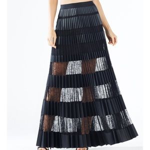 Bcbg Faux Leather Maxi Skirt